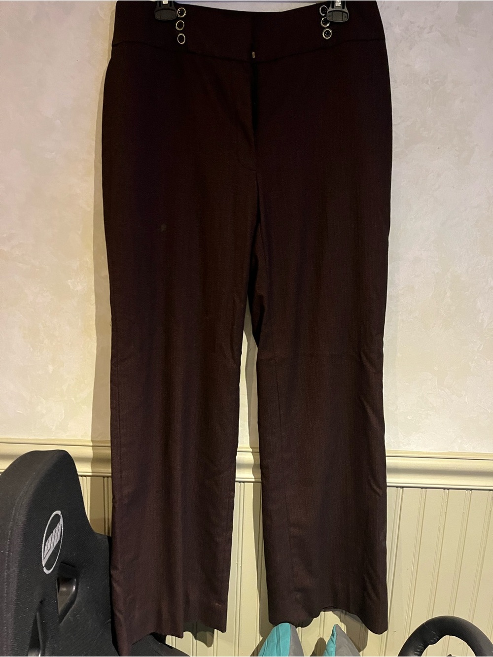 Women's Boot Cut Dress Pants - Dark Brown